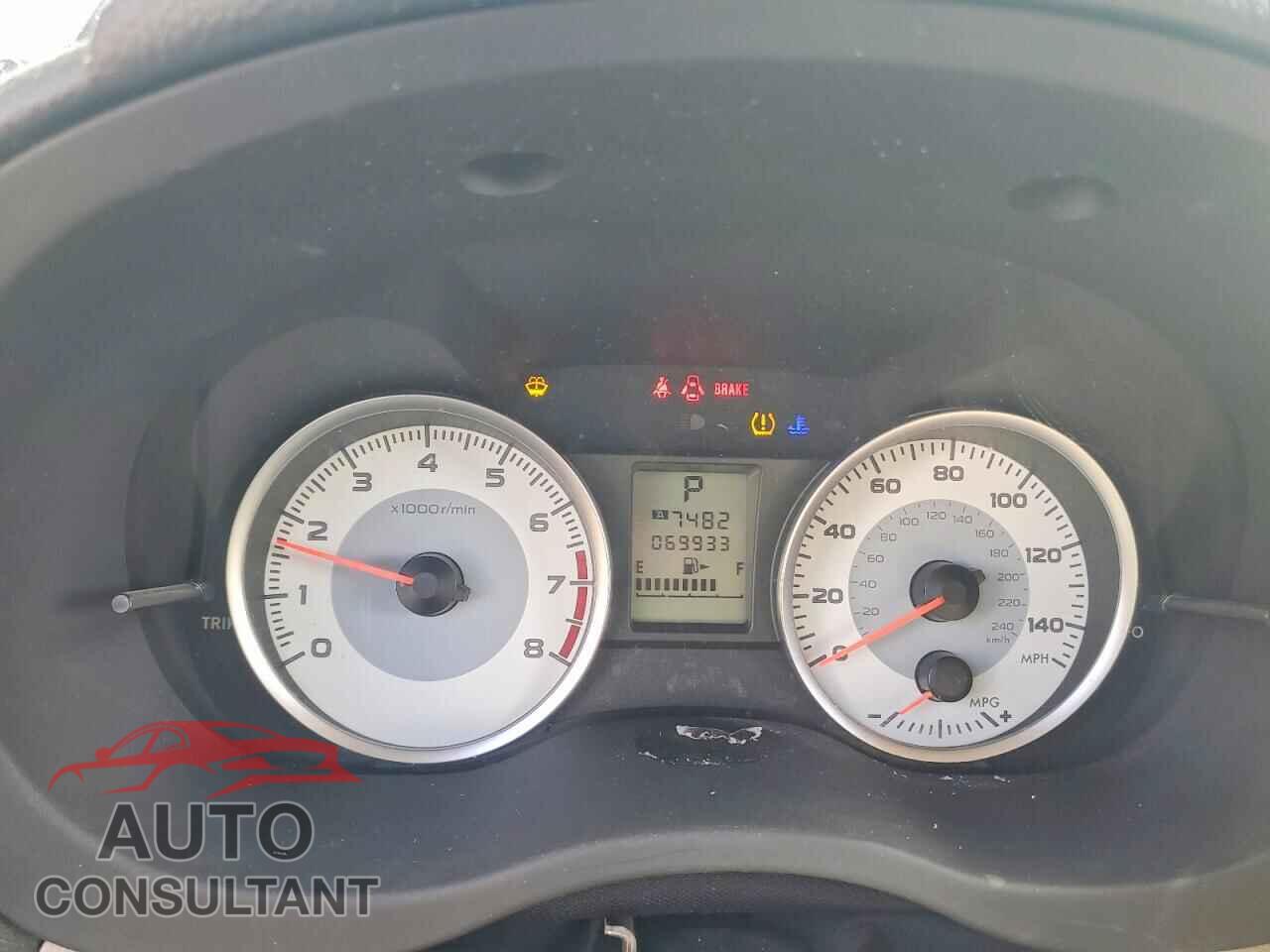 SUBARU IMPREZA 2012 - JF1GPAA66CH220175