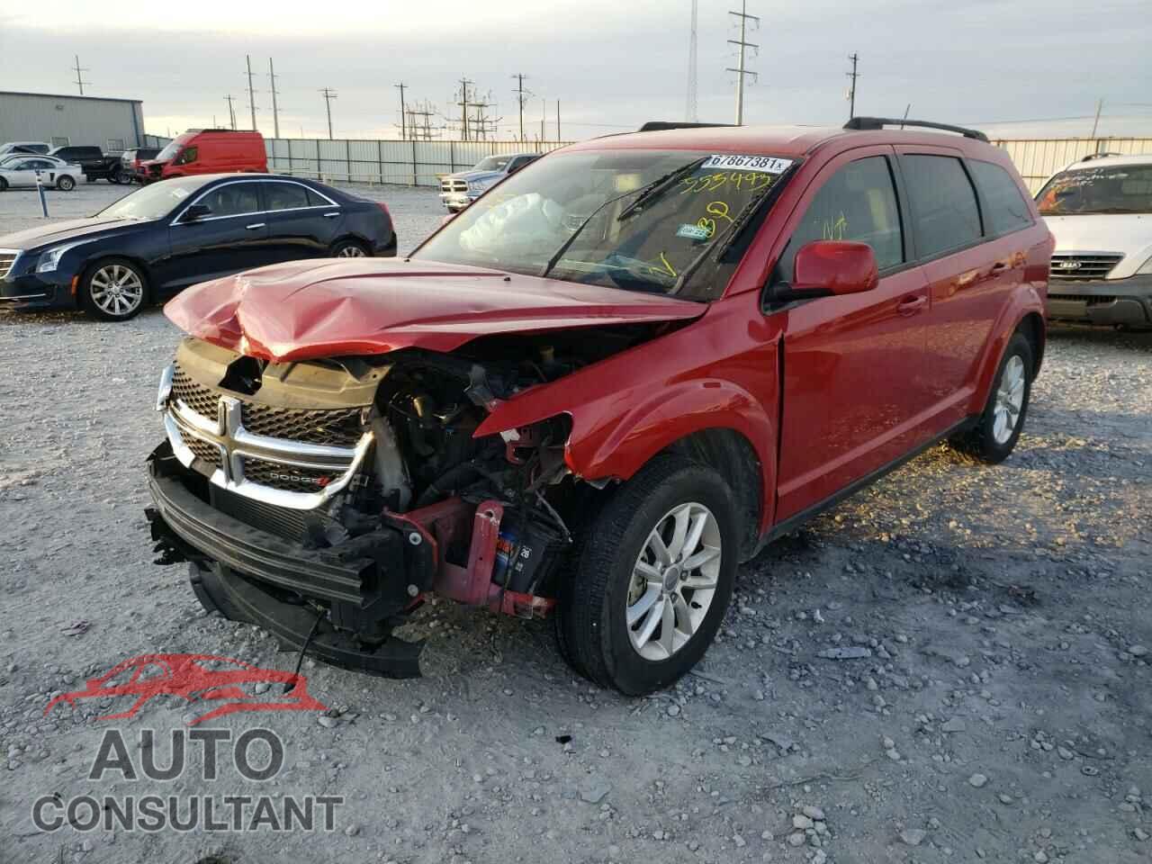 DODGE JOURNEY 2017 - 3C4PDCBG9HT555493