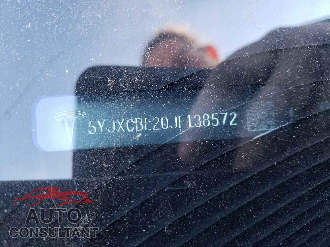 TESLA MODEL X 2018 - 5YJXCBE20JF138572