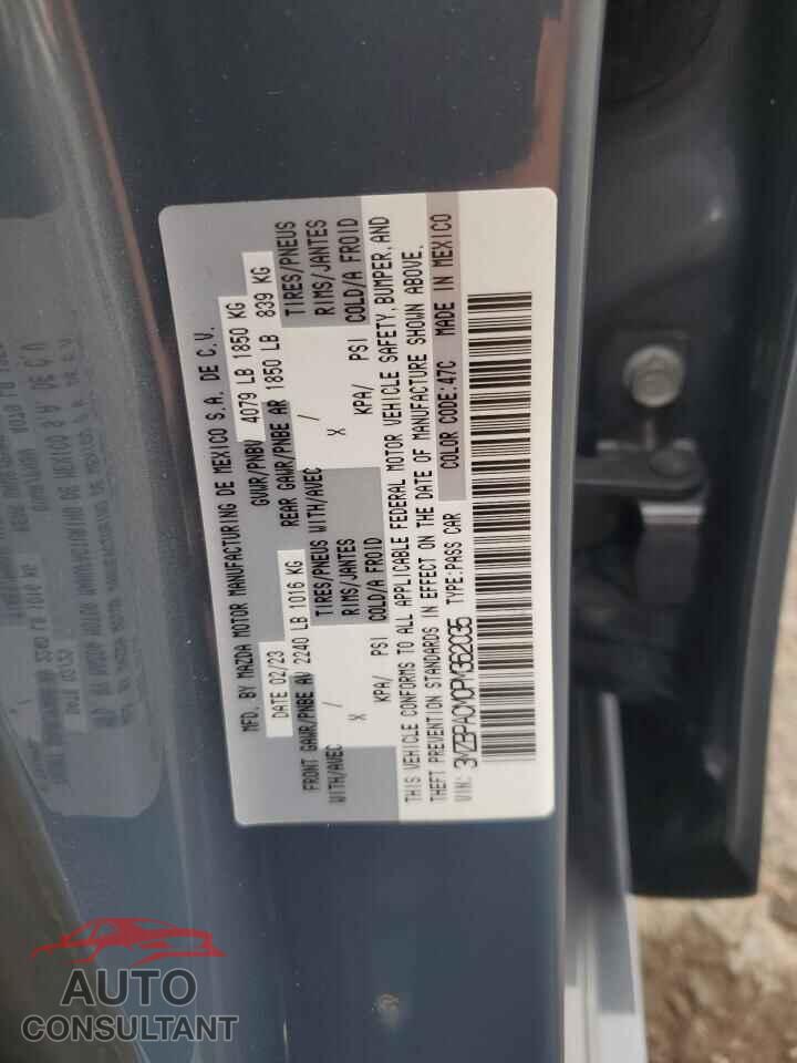 MAZDA 3 2023 - 3MZBPACM0PM362035