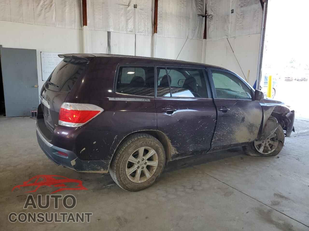 TOYOTA HIGHLANDER 2013 - 5TDBK3EH8DS180074