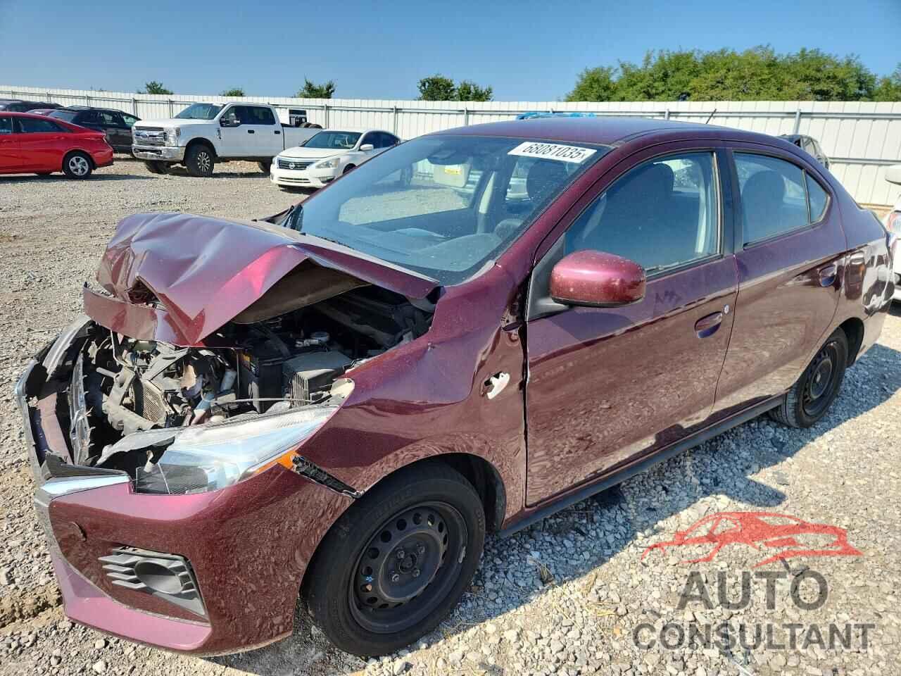 MITSUBISHI MIRAGE 2022 - ML32FUFJ1NHF00584