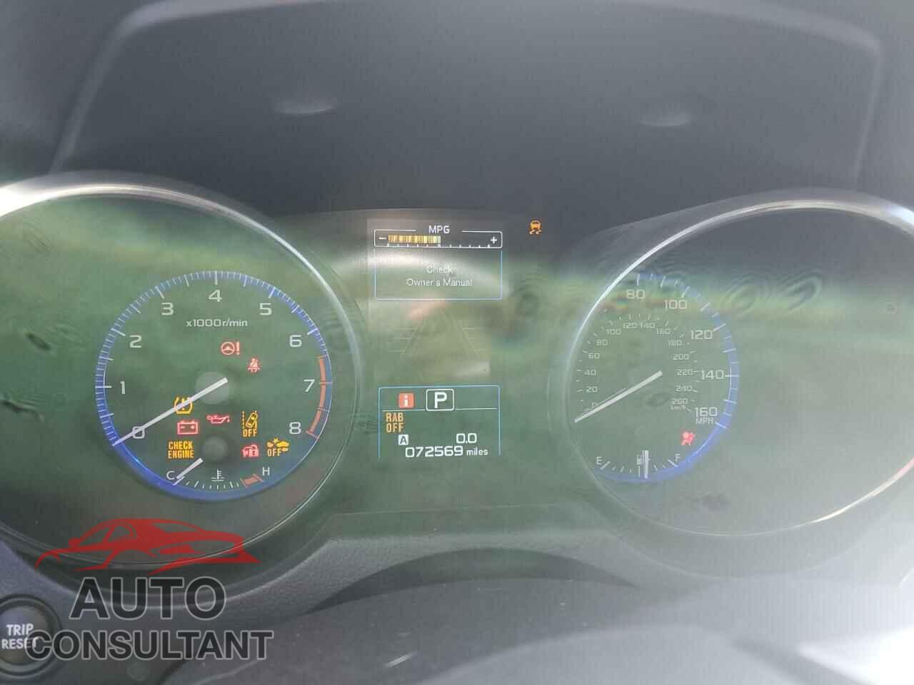 SUBARU OUTBACK 2019 - 4S4BSENC9K3306100