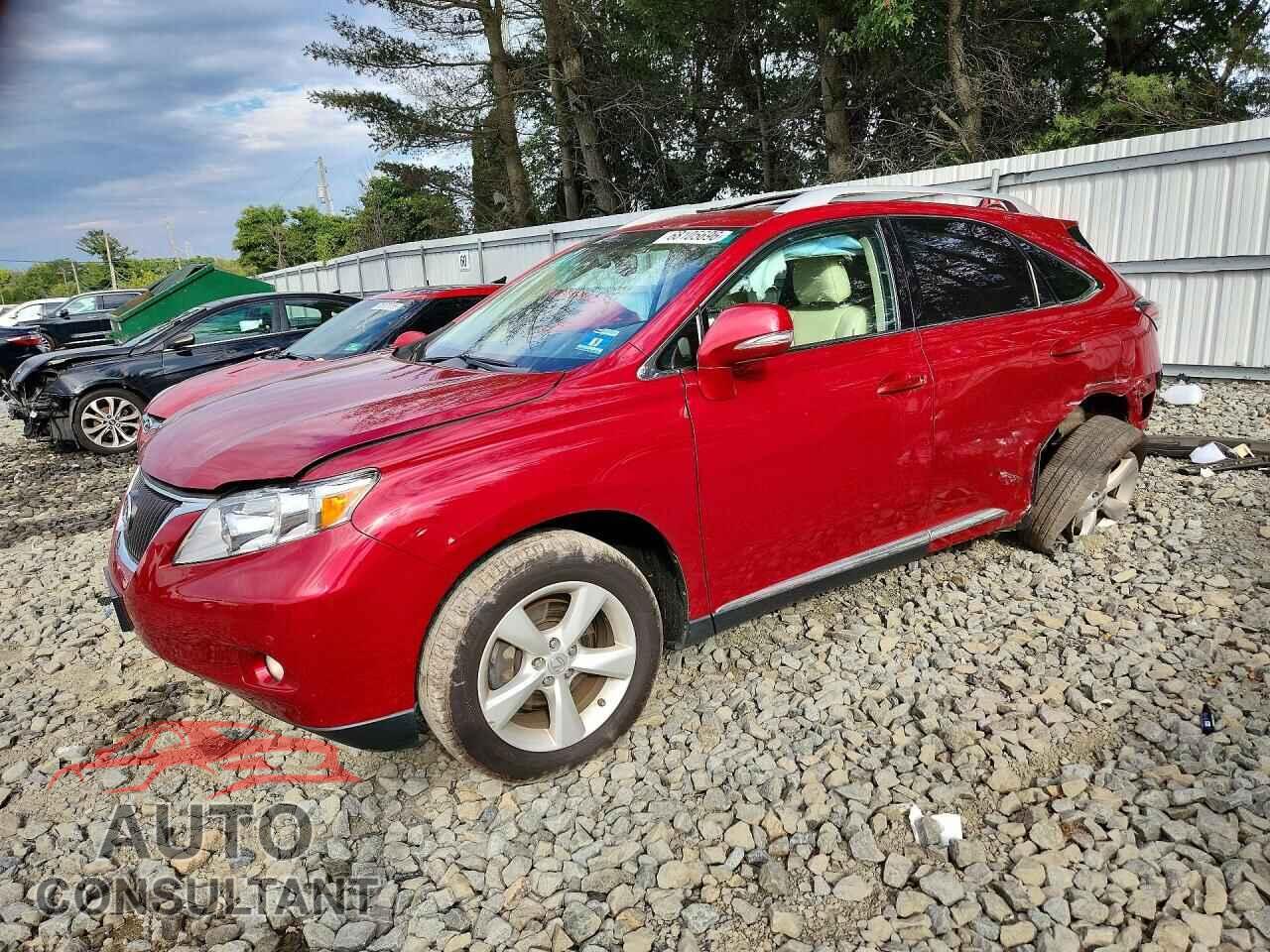 LEXUS RX350 2011 - 2T2BK1BA5BC111839
