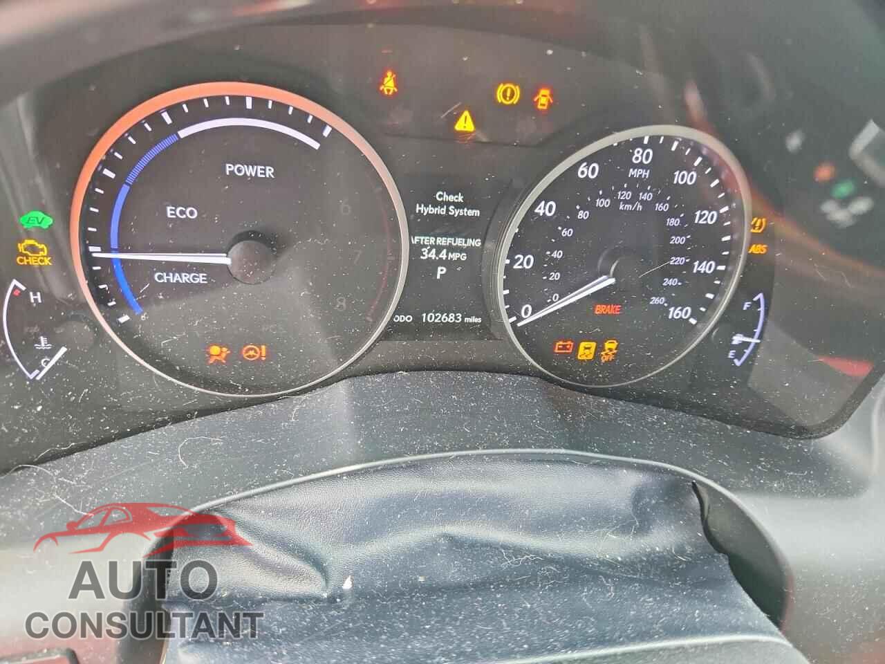 LEXUS ES300 2013 - JTHBW1GG1D2006964