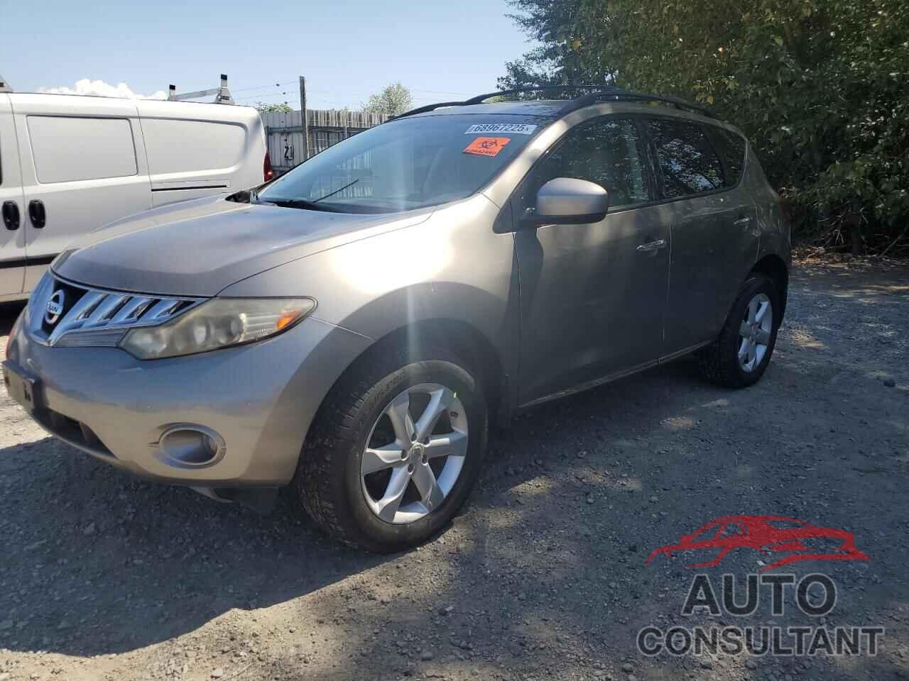 NISSAN MURANO 2009 - JN8AZ18U79W002897