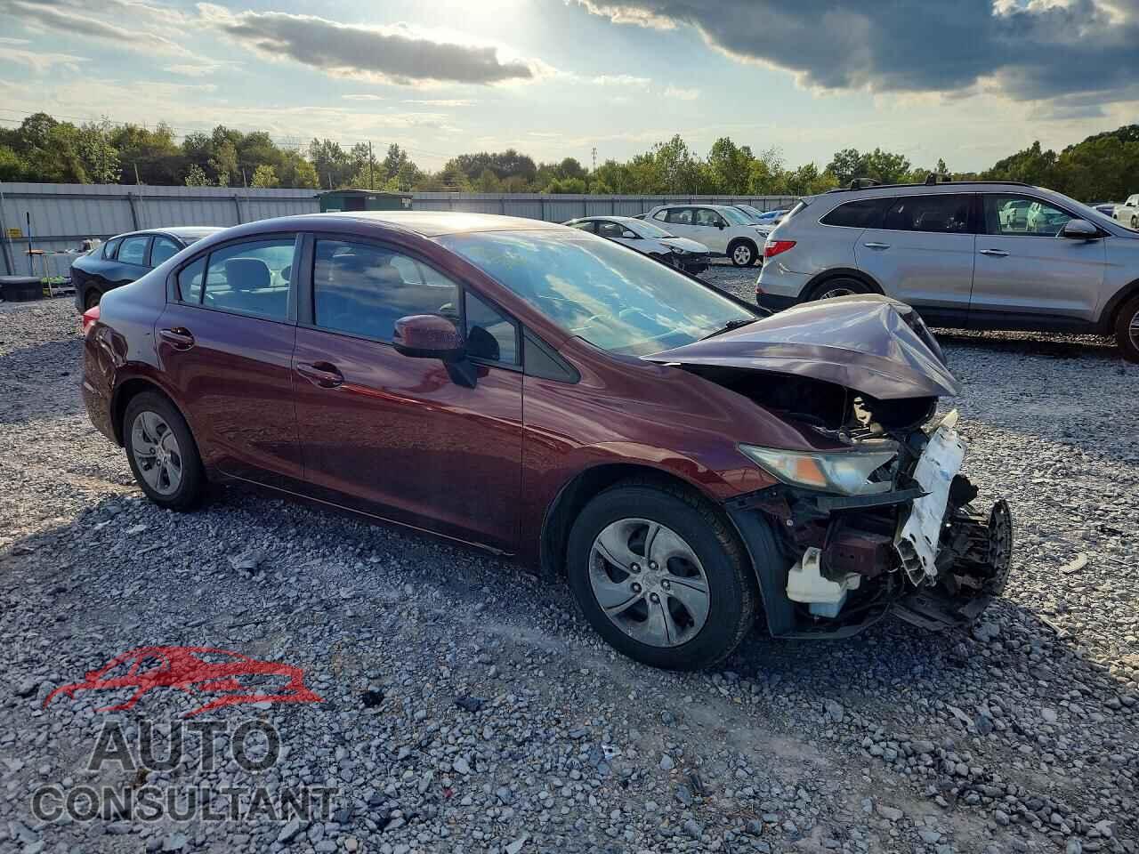 HONDA CIVIC 2013 - 19XFB2F52DE060779