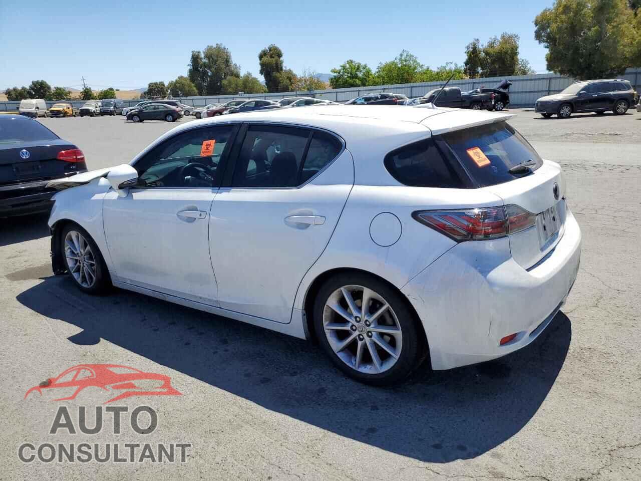 LEXUS CT 200 2012 - JTHKD5BH3C2062321