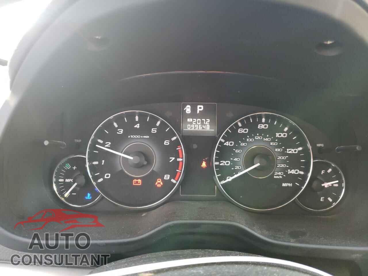 SUBARU OUTBACK 2011 - 4S4BRBCC8B3424989