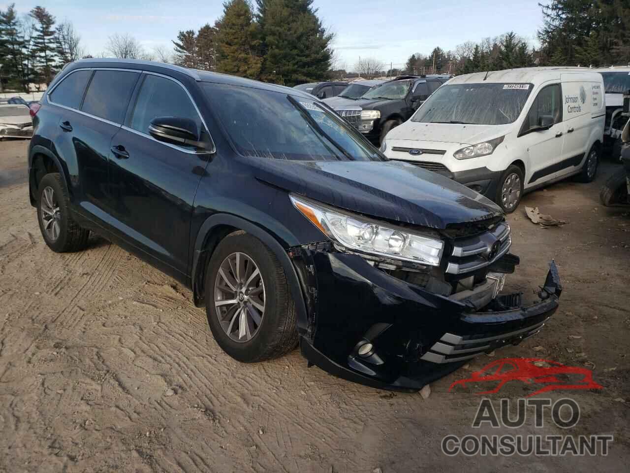 TOYOTA HIGHLANDER 2018 - 5TDJZRFH4JS903777