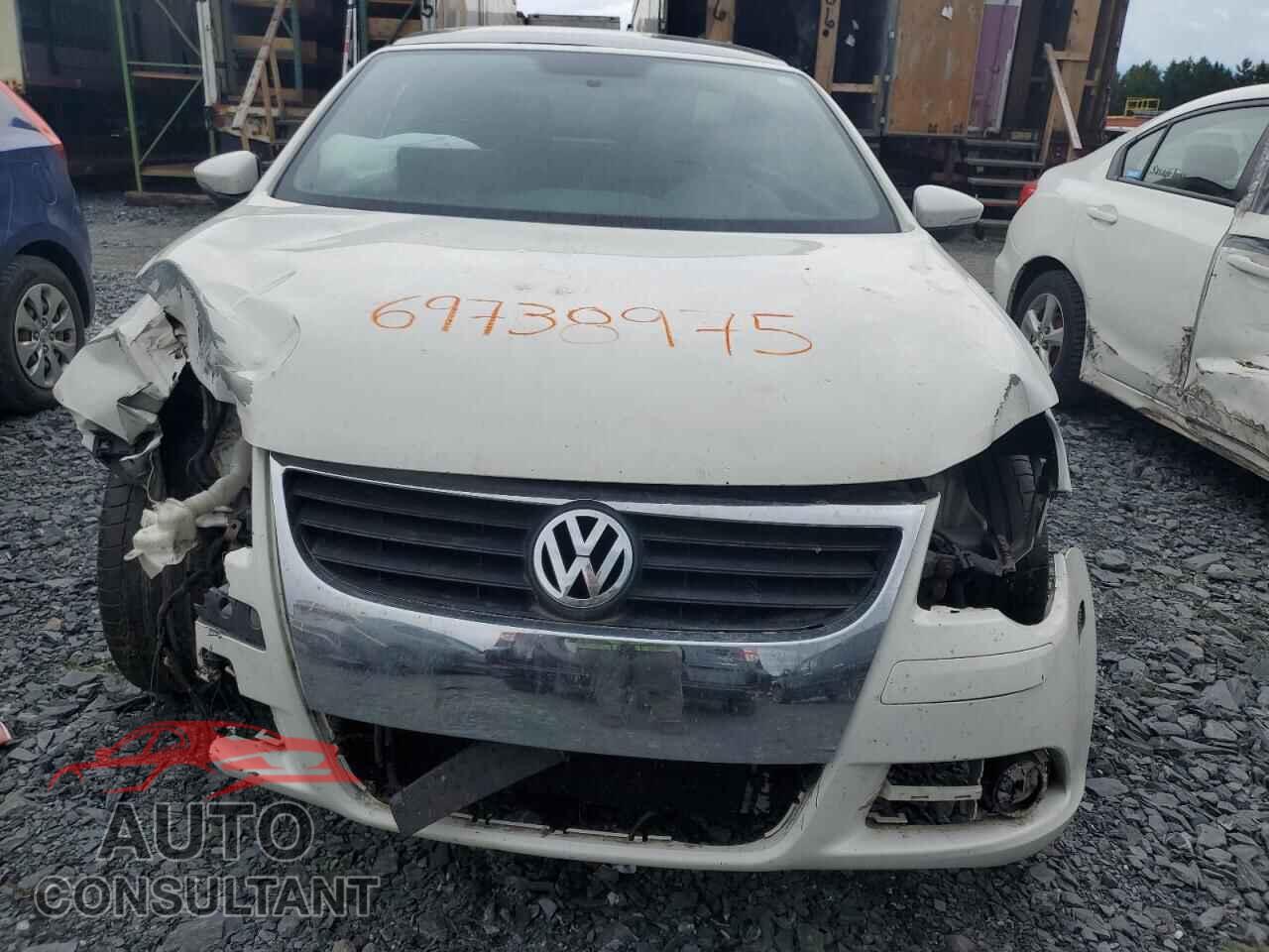 VOLKSWAGEN EOS 2011 - WVWBD7AH9BV005228