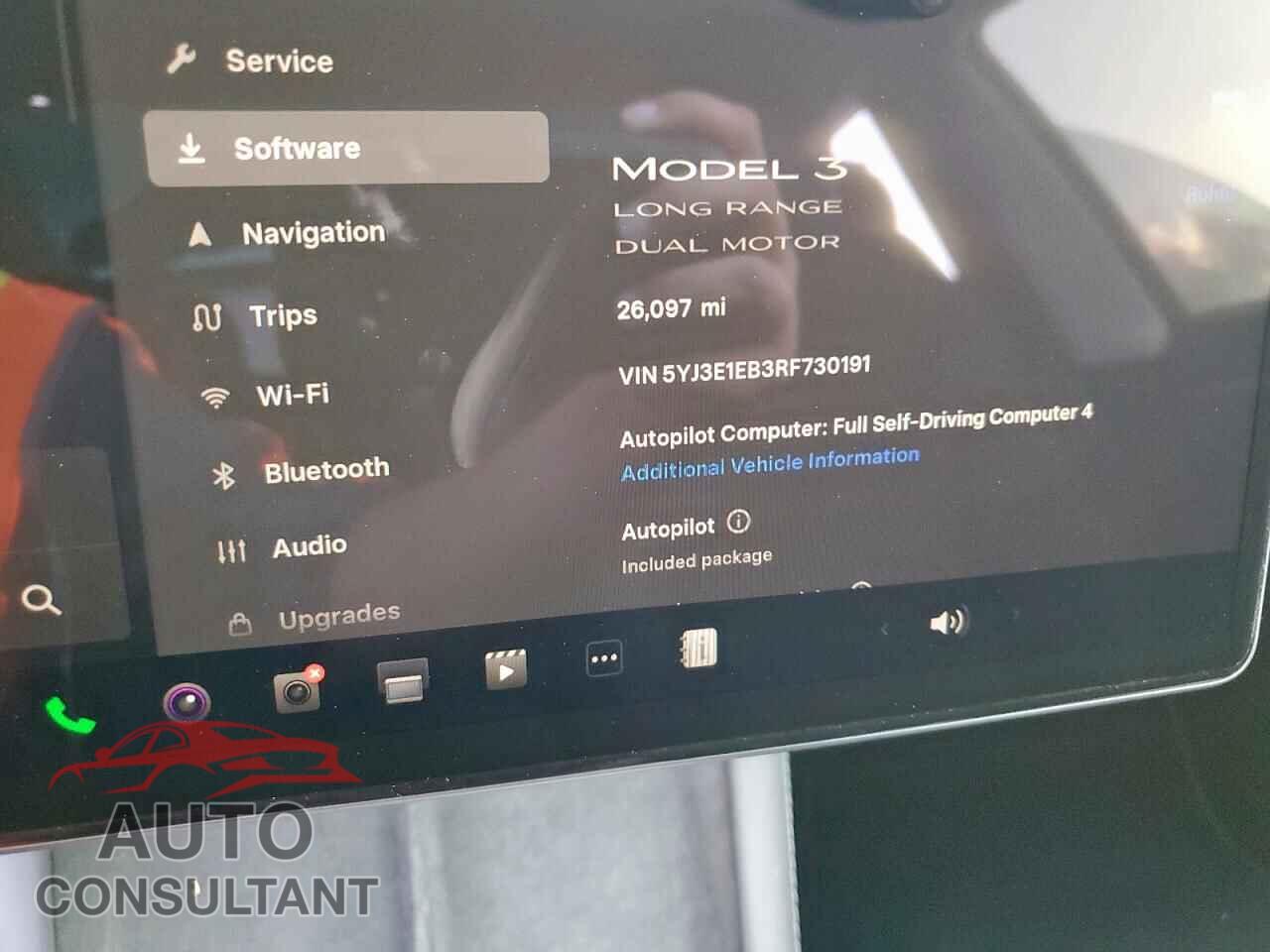 TESLA MODEL 3 2024 - 5YJ3E1EB3RF730191