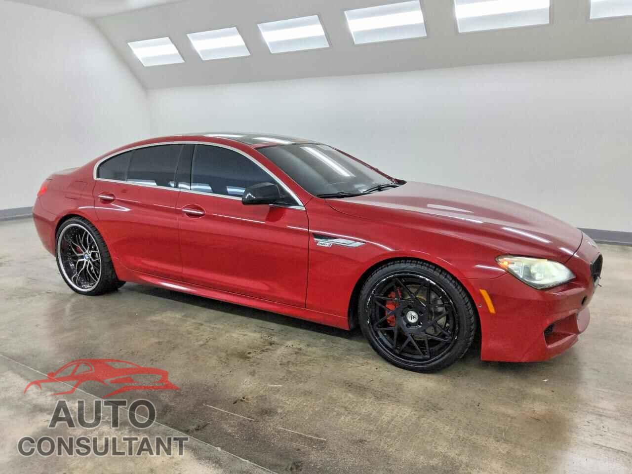 BMW 6 SERIES 2013 - WBA6B2C5XDD128717