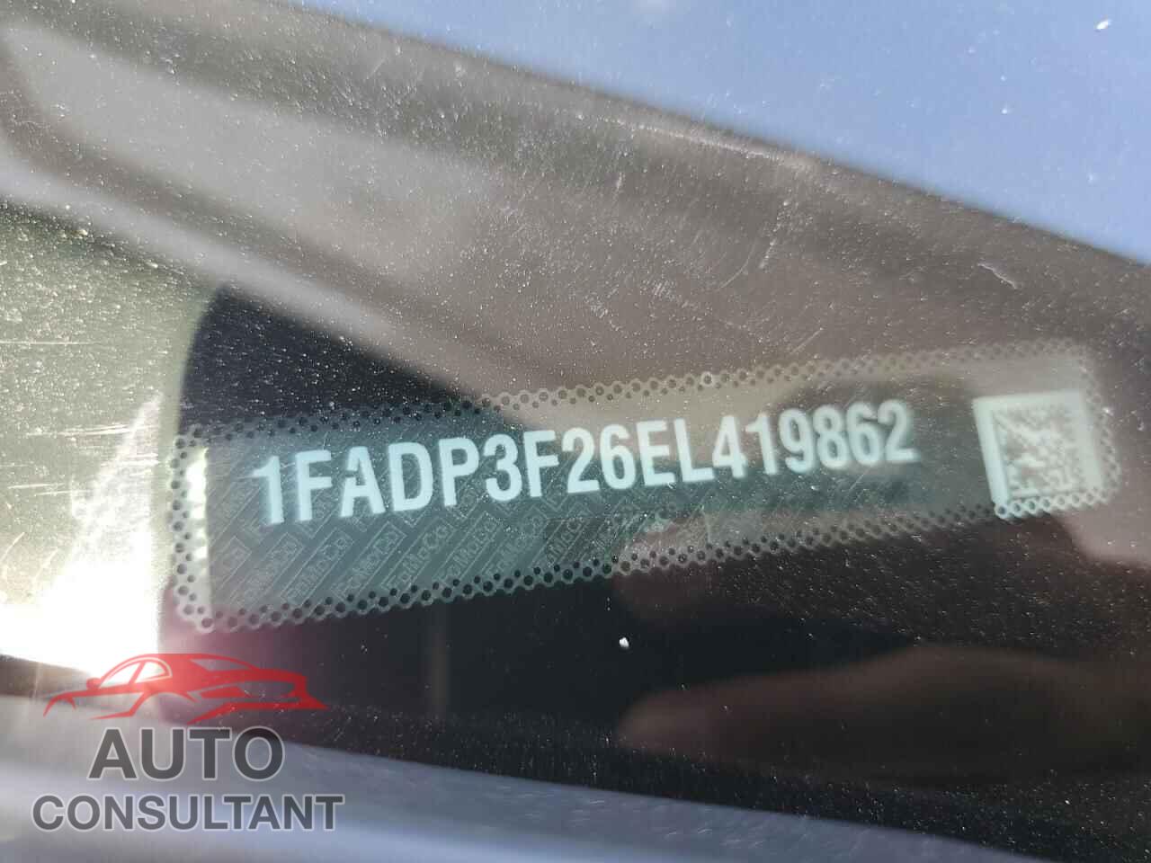 FORD FOCUS 2014 - 1FADP3F26EL419862