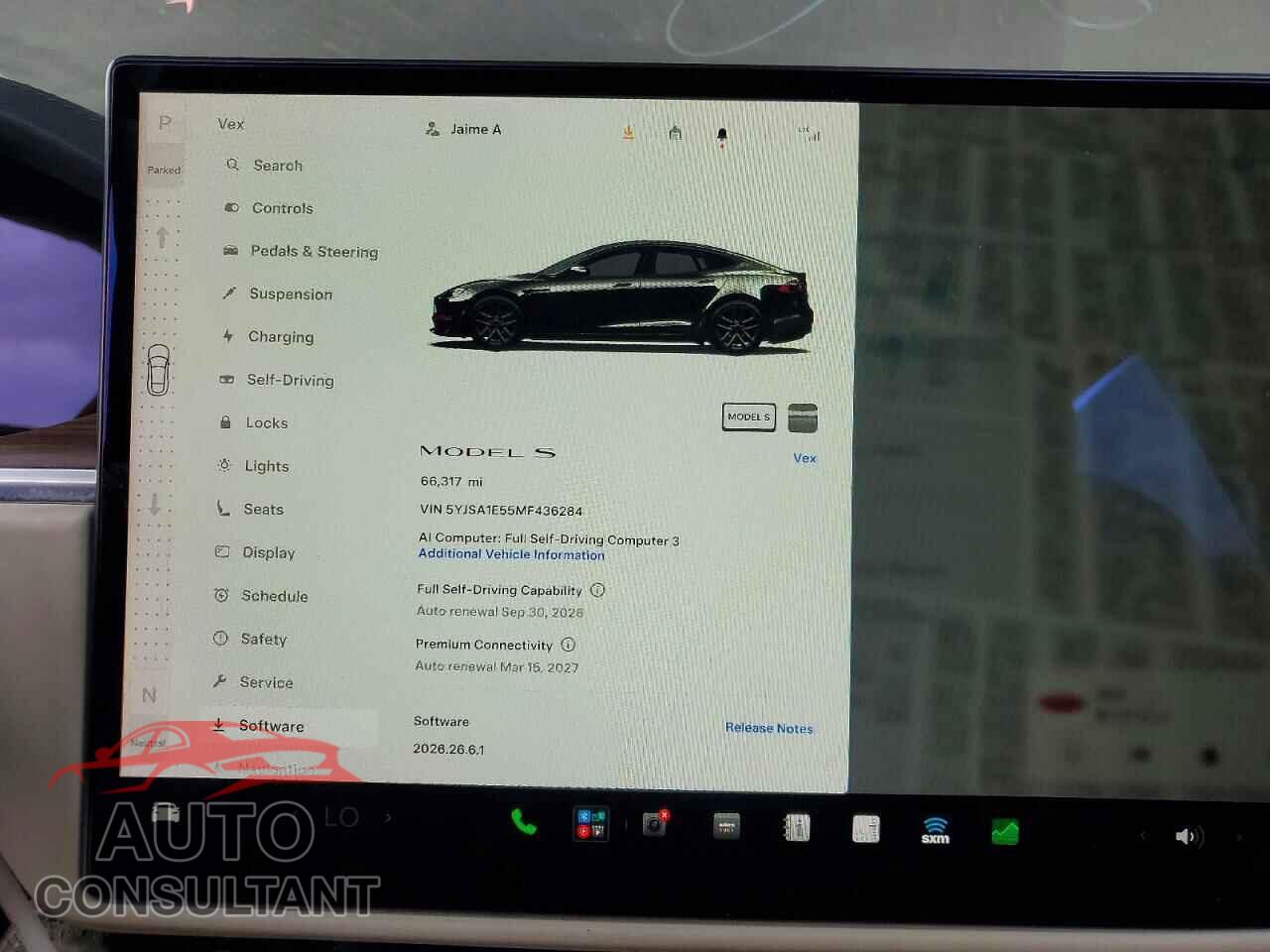 TESLA MODEL S 2021 - 5YJSA1E55MF436284