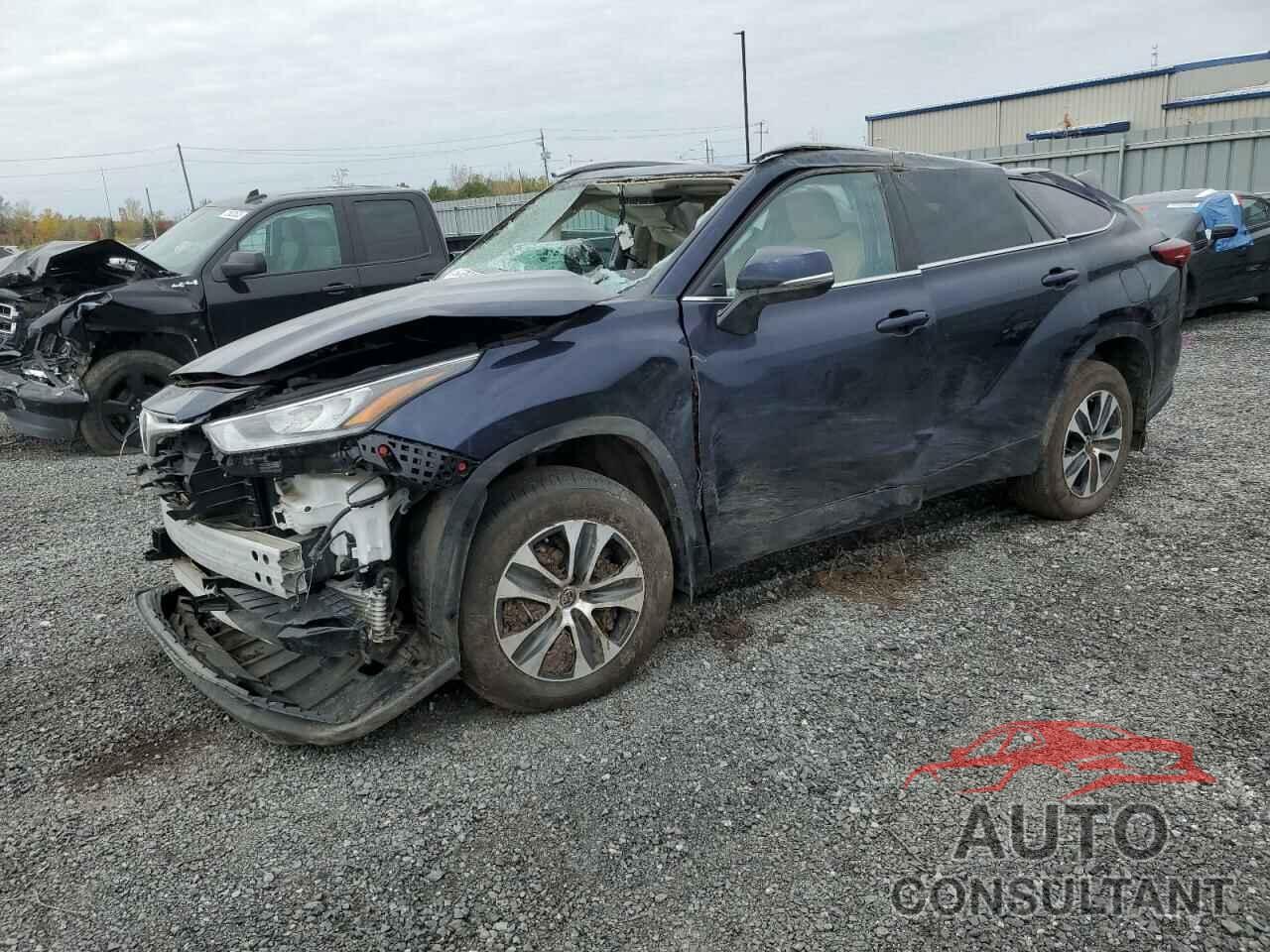 TOYOTA HIGHLANDER 2022 - 5TDGZRBH5NS567109