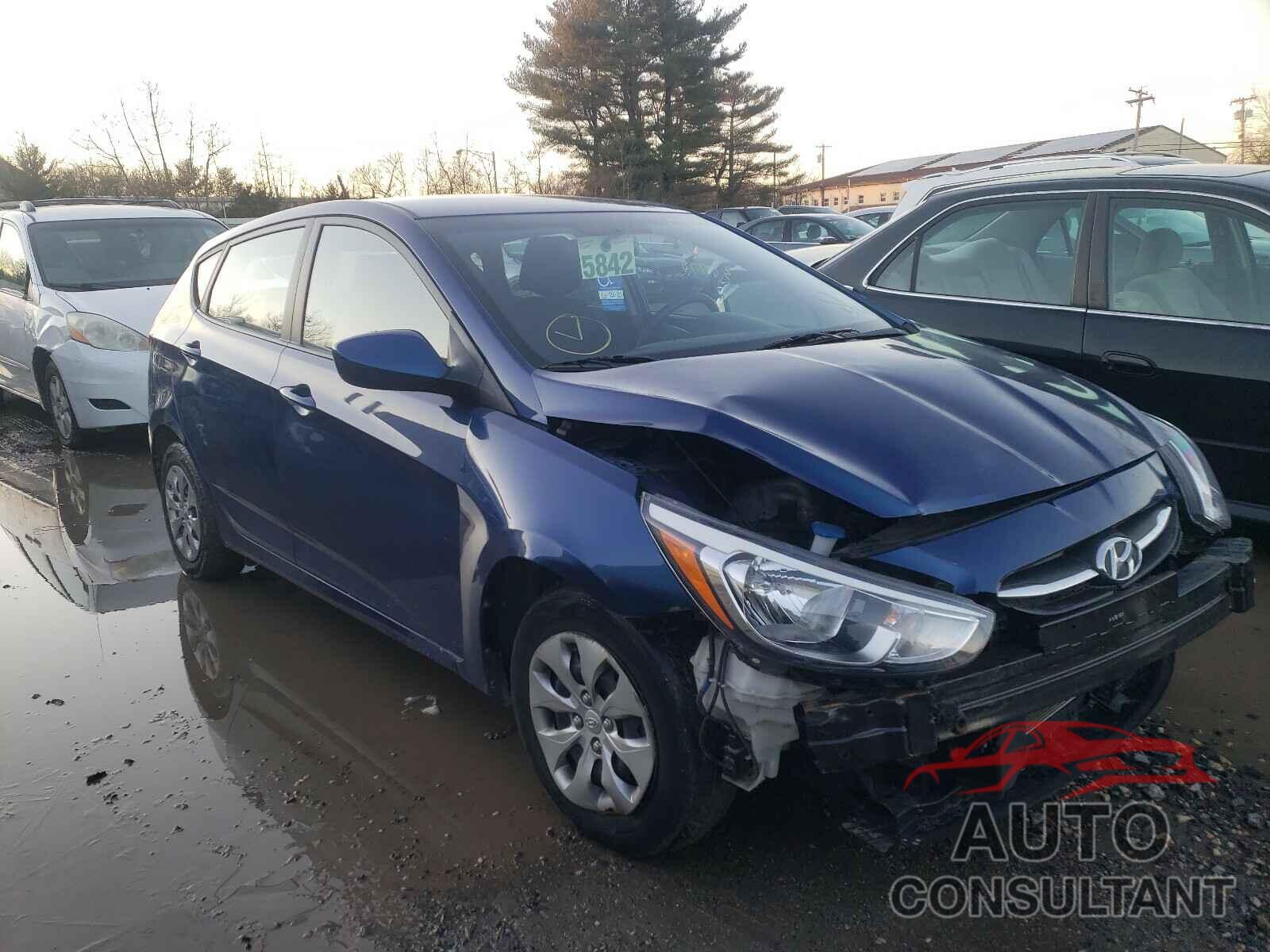 HYUNDAI ACCENT 2016 - KMHCT5AE6GU269386
