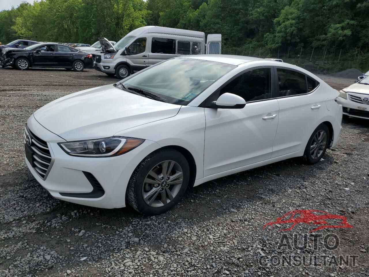 HYUNDAI ELANTRA 2018 - 5NPD84LFXJH256605