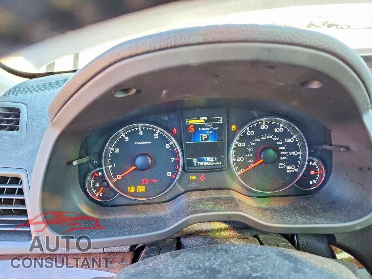 SUBARU LEGACY 3.6 2013 - 4S3BMDK66D2004666