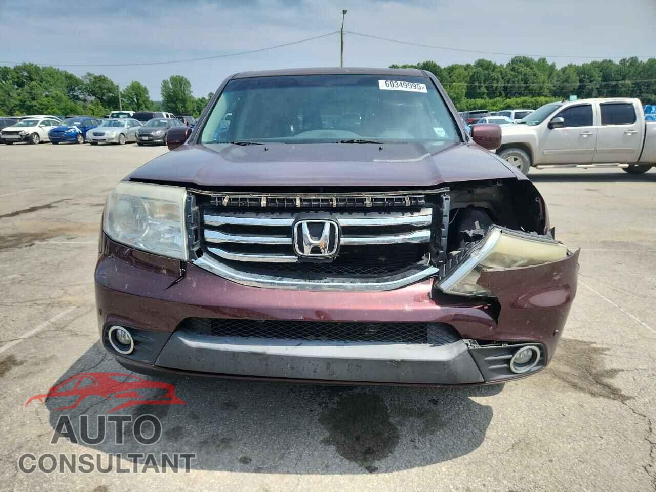 HONDA PILOT 2012 - 5FNYF4H90CB044209