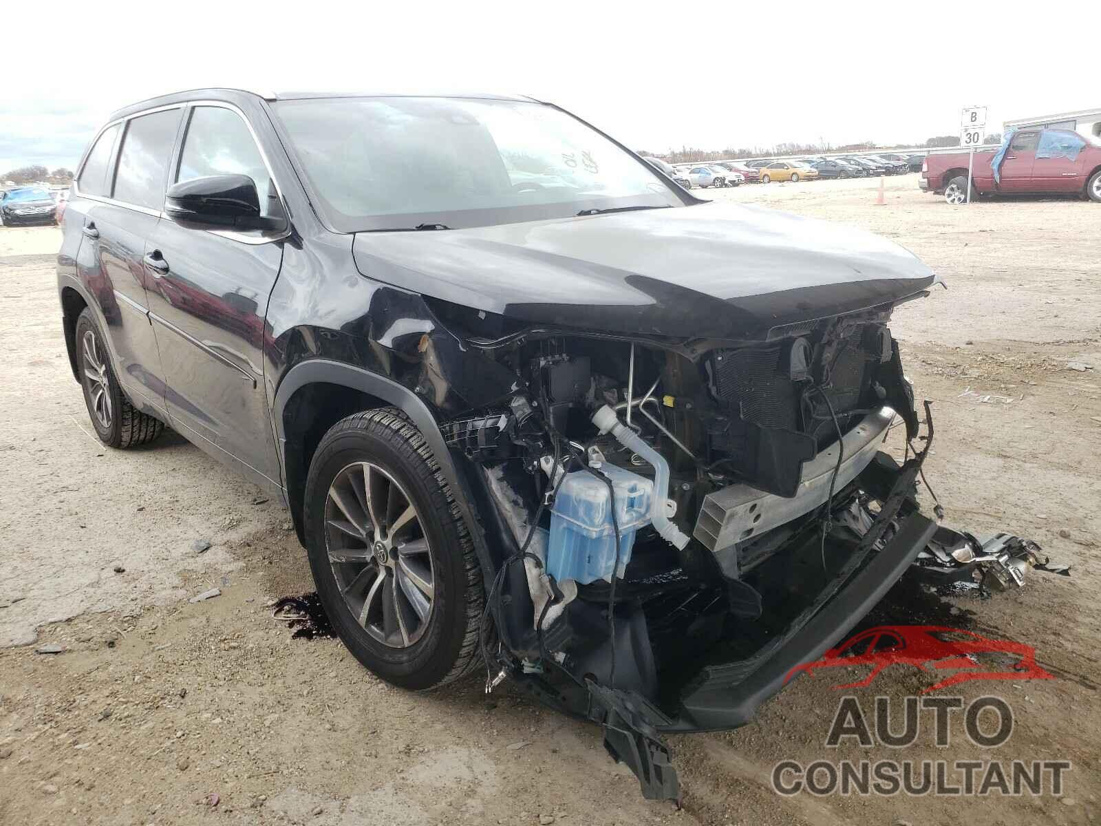 TOYOTA HIGHLANDER 2017 - 5TDJZRFH2HS392614