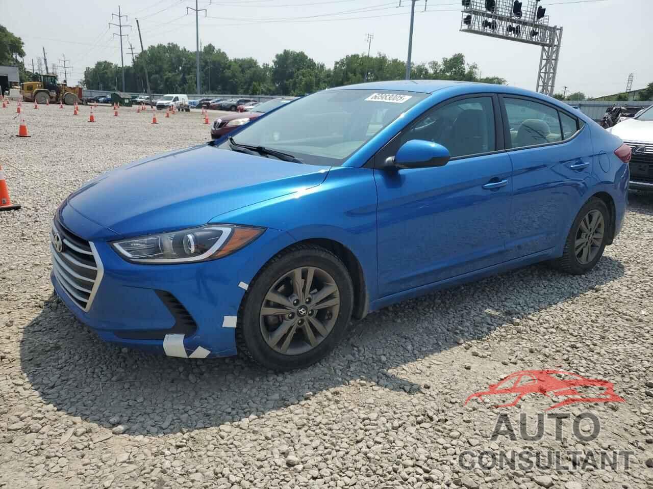 HYUNDAI ELANTRA 2018 - 5NPD84LF8JH238720