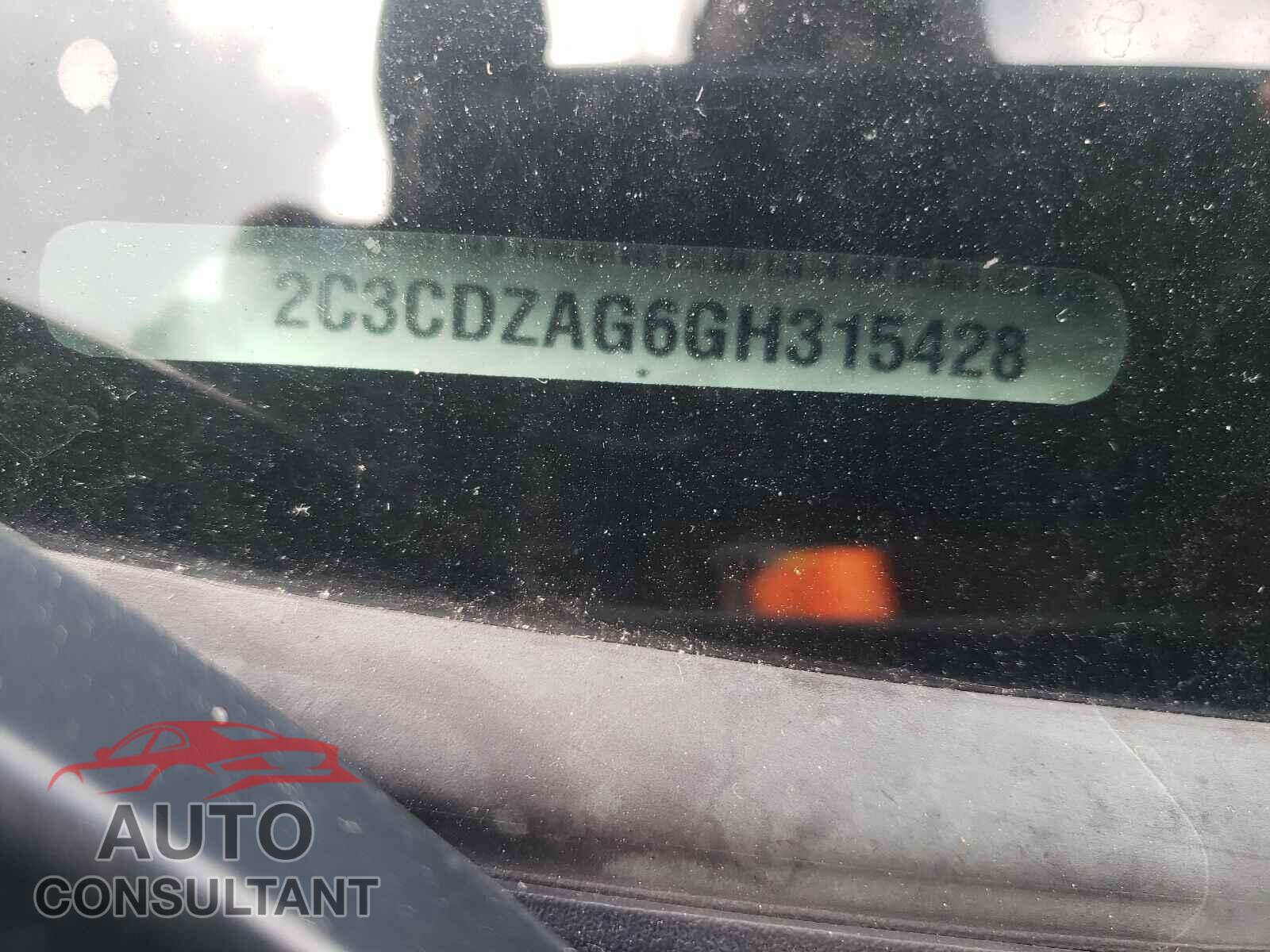 DODGE CHALLENGER 2016 - 2C3CDZAG6GH315428