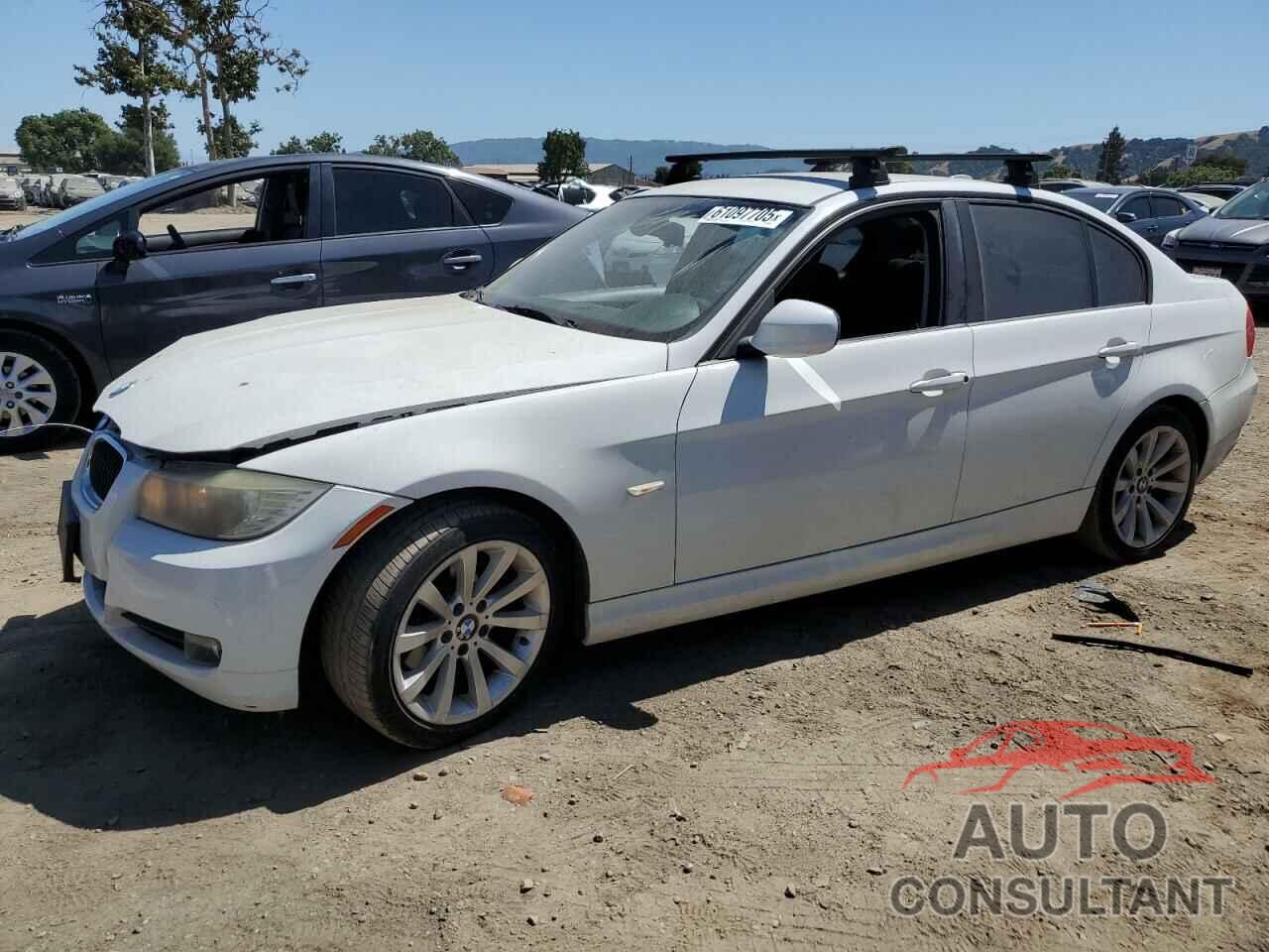 BMW 3 SERIES 2011 - WBAPH5G57BNM81602