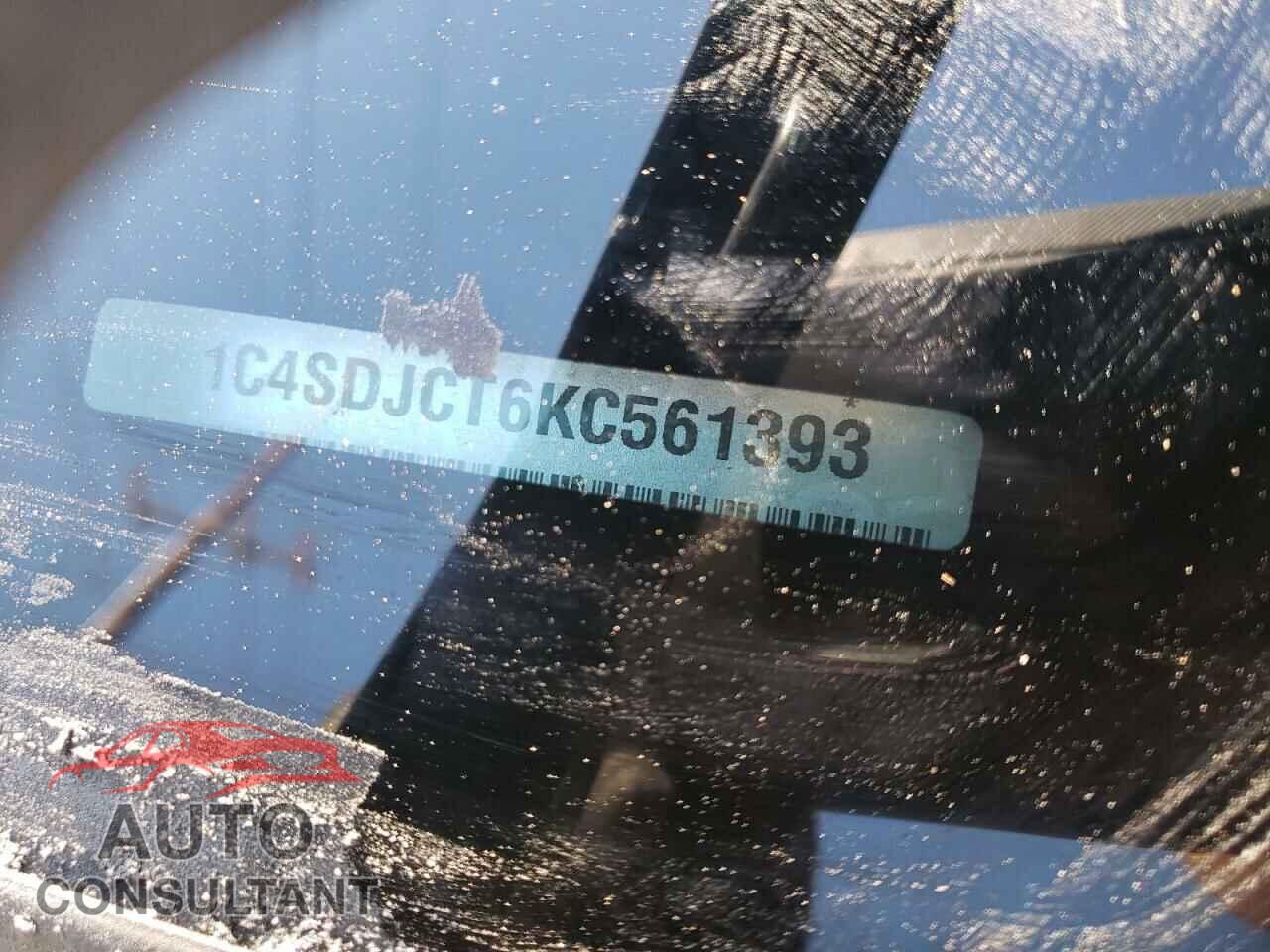 DODGE DURANGO 2019 - 1C4SDJCT6KC561393
