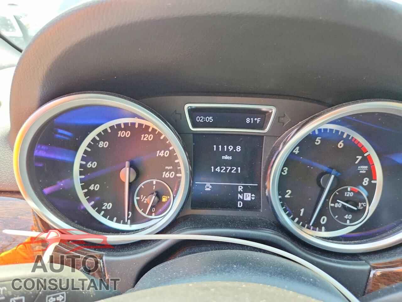 MERCEDES-BENZ M-CLASS 2012 - 4JGDA5HB7CA021522