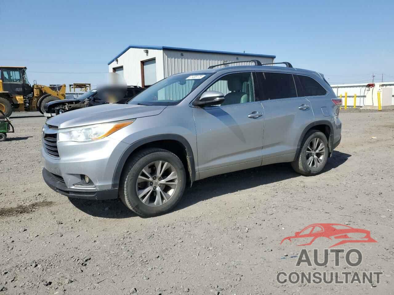 TOYOTA HIGHLANDER 2014 - 5TDJKRFH6ES062930