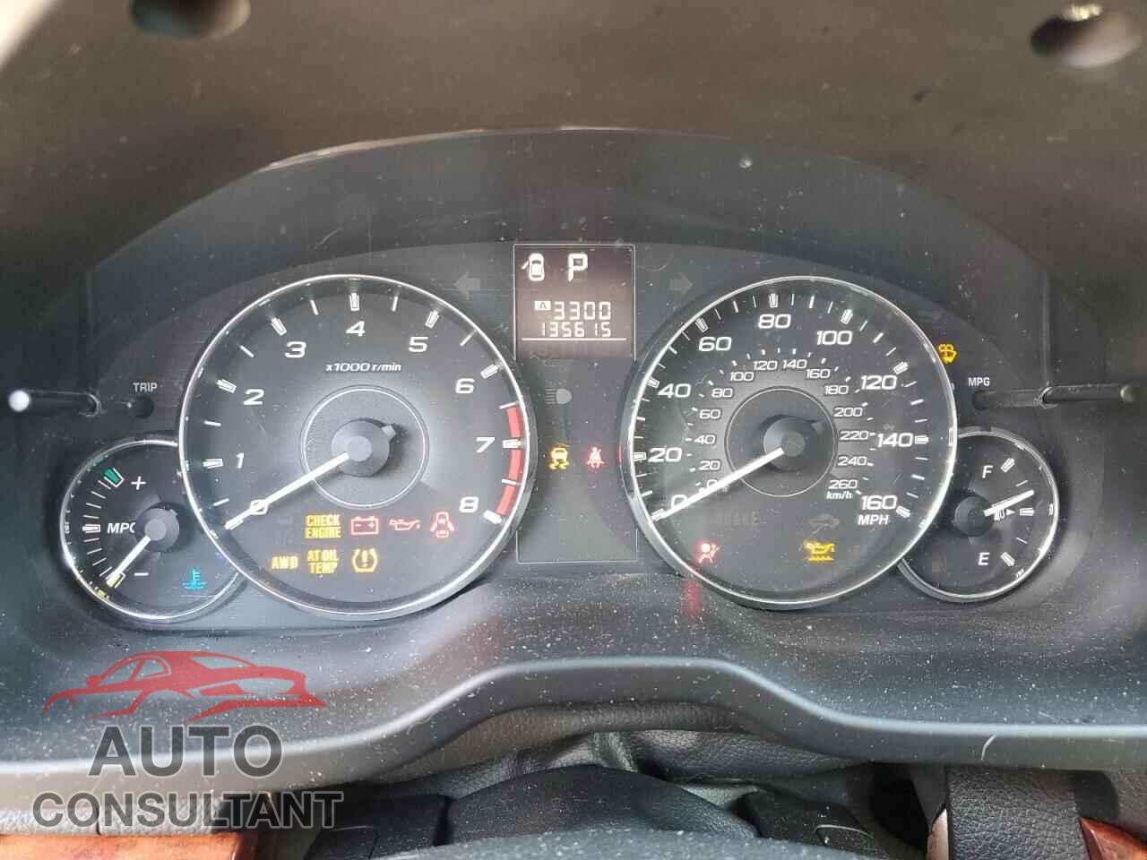 SUBARU OUTBACK 2011 - 4S4BRELC0B2313554