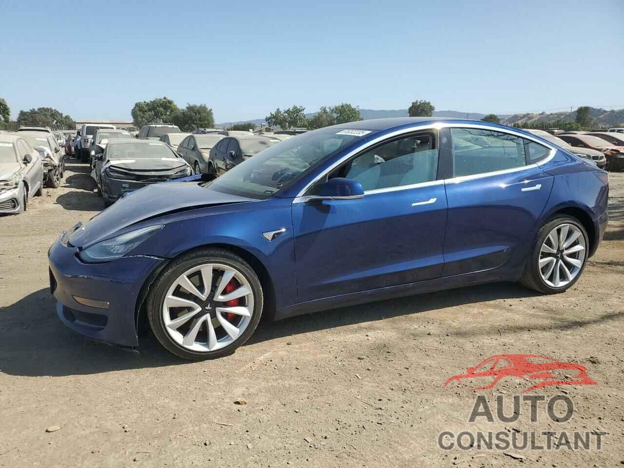 TESLA MODEL 3 2018 - 5YJ3E1EB8JF080844
