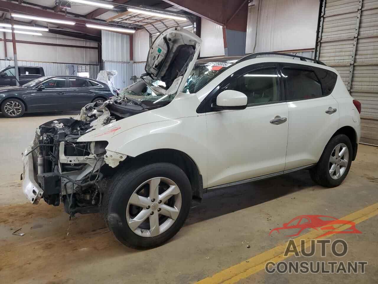 NISSAN MURANO 2010 - JN8AZ1MW9AW109106