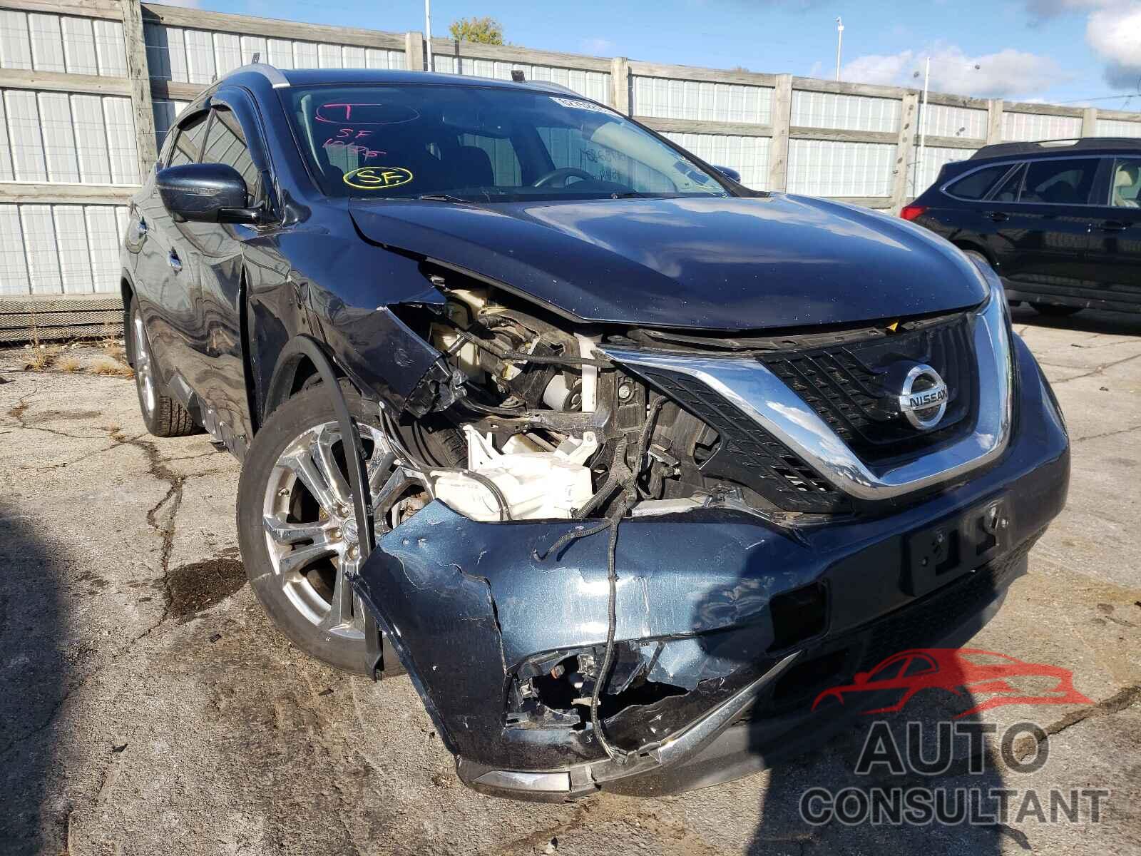 NISSAN MURANO 2016 - 5N1AZ2MH0GN166131