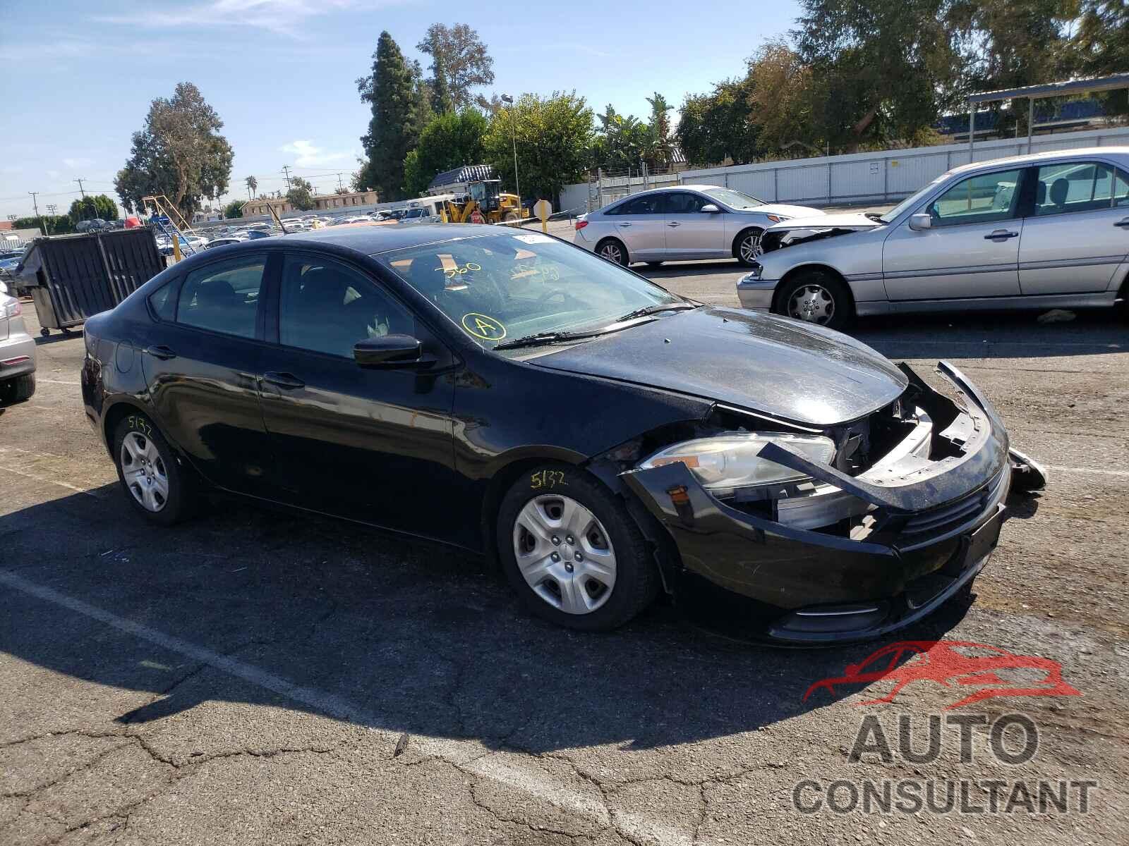 DODGE DART 2016 - 1C3CDFAAXGD766692