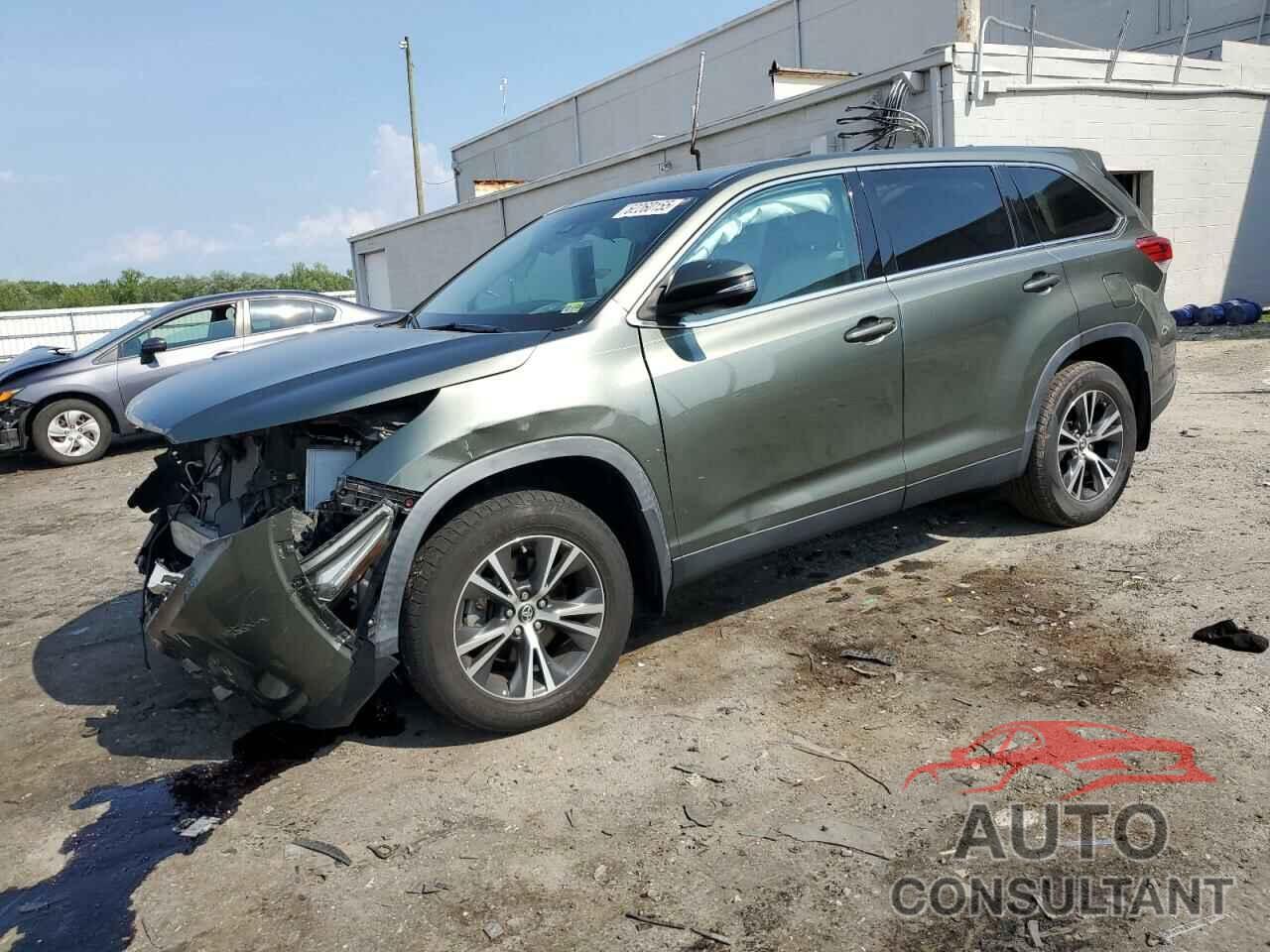 TOYOTA HIGHLANDER 2019 - 5TDBZRFH7KS711954