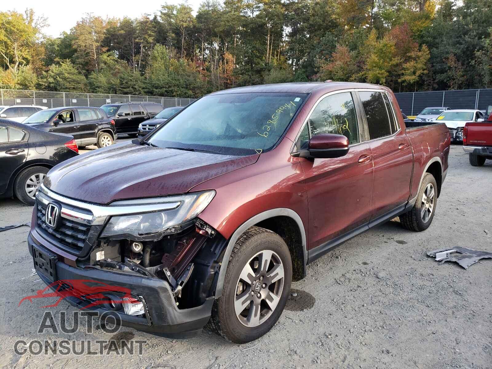 HONDA RIDGELINE 2017 - 5FPYK3F55HB019388