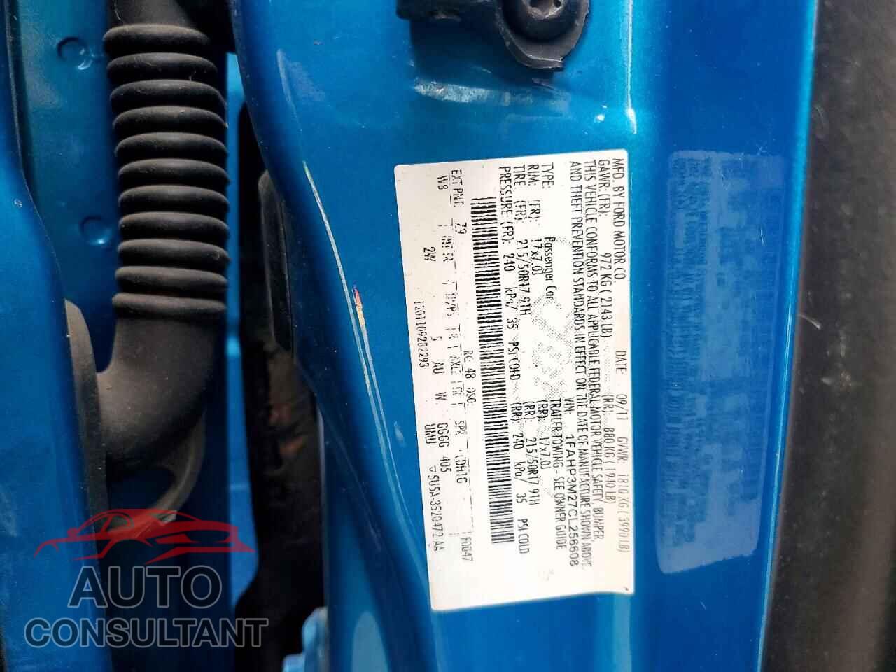 FORD FOCUS 2012 - 1FAHP3M27CL256608