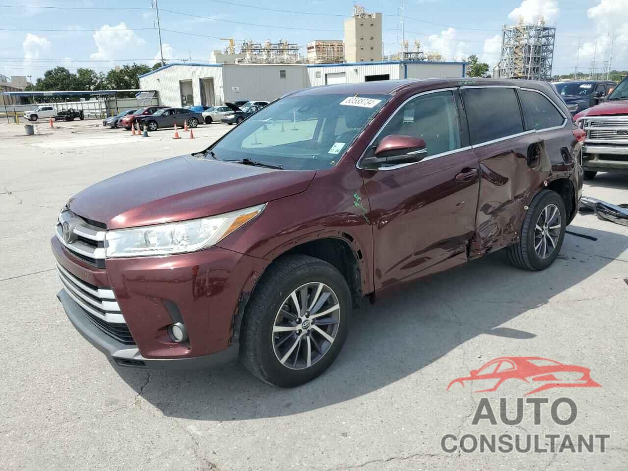 TOYOTA HIGHLANDER 2018 - 5TDKZRFH7JS273984