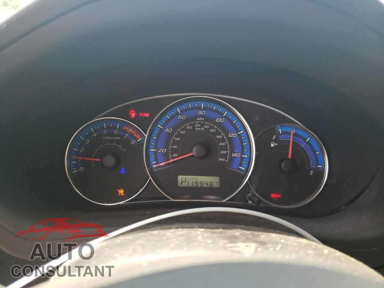 SUBARU FORESTER 2009 - JF2SH65669H722686