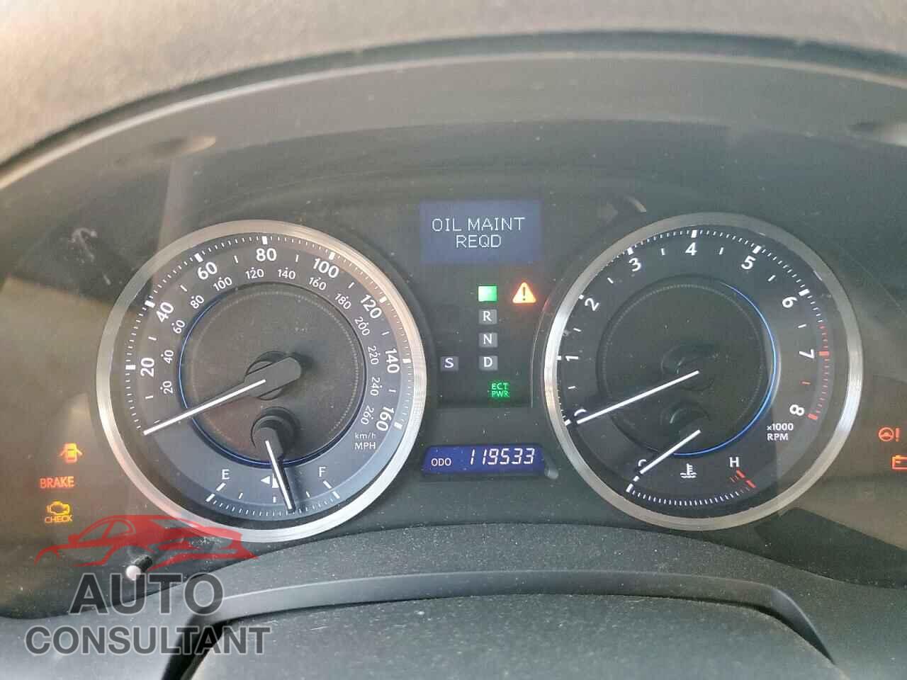 LEXUS IS 2012 - JTHBF5C23C5169727