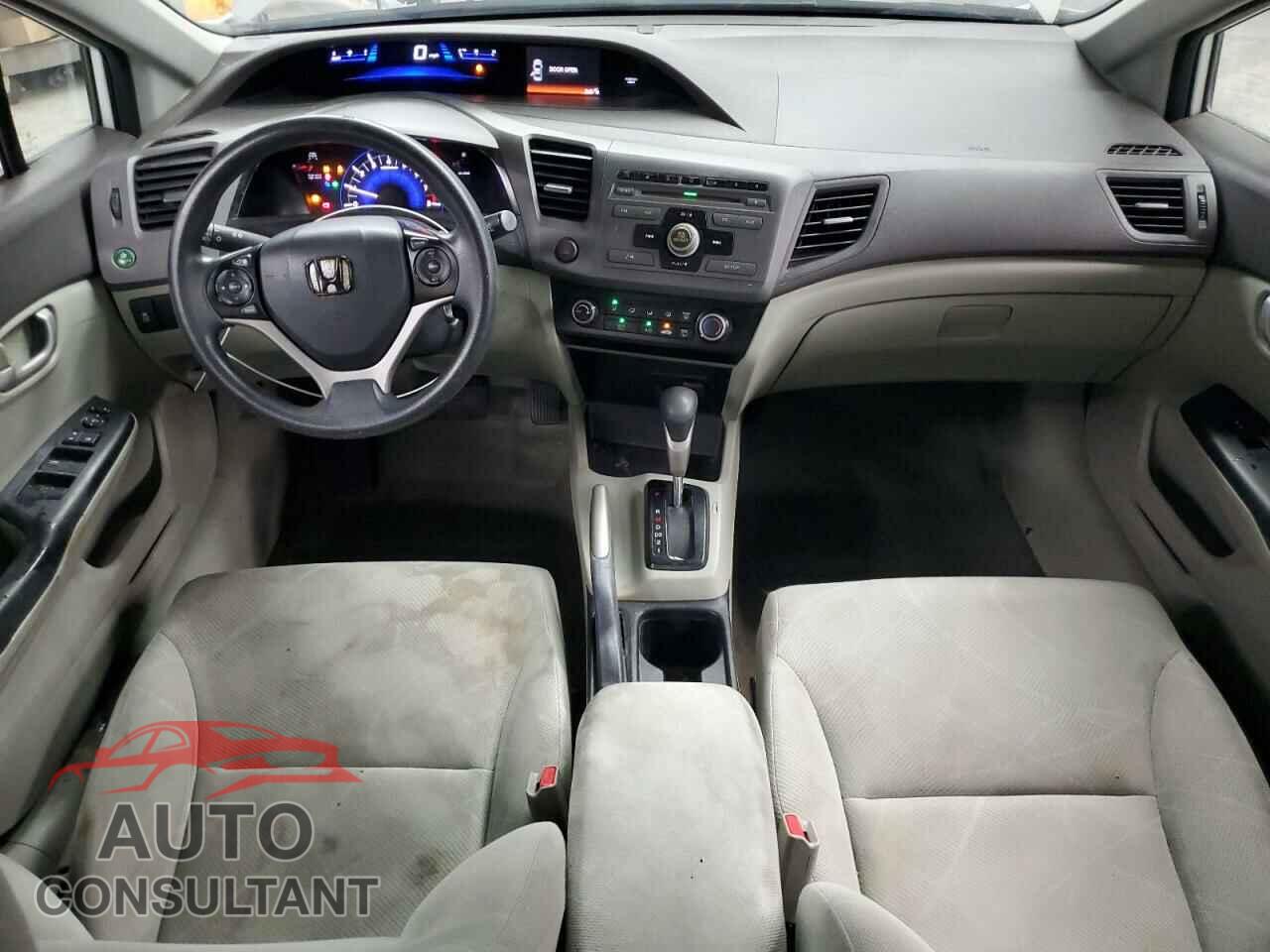 HONDA CIVIC 2012 - 2HGFB2F53CH319705