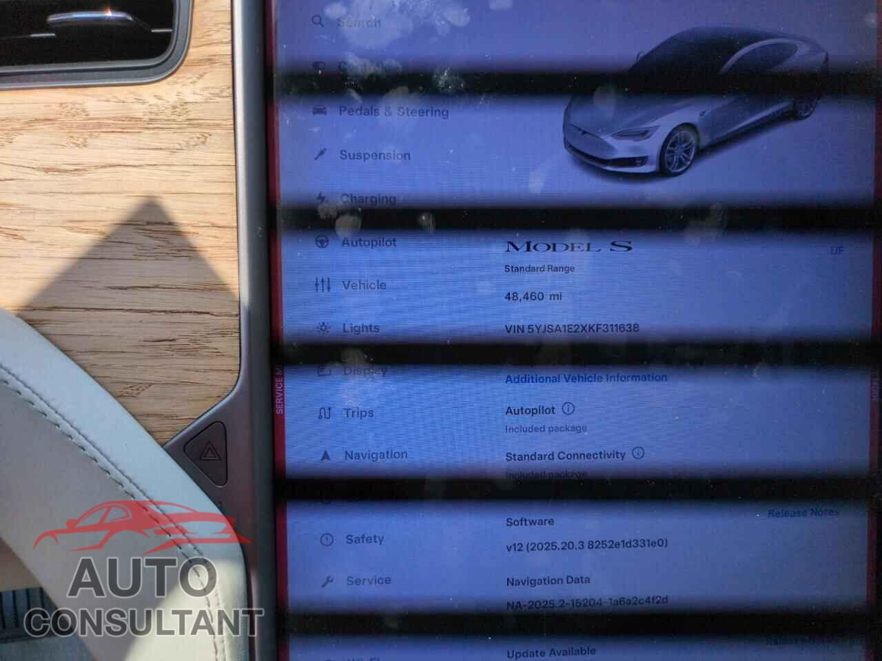 TESLA MODEL S 2019 - 5YJSA1E2XKF311638