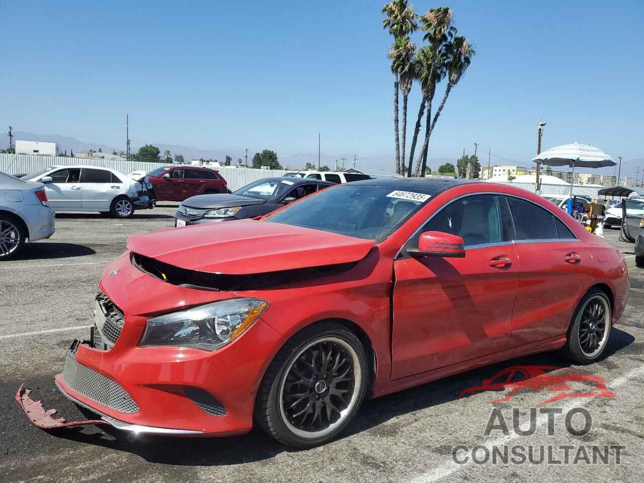 MERCEDES-BENZ CLA-CLASS 2018 - WDDSJ4EB8JN611931