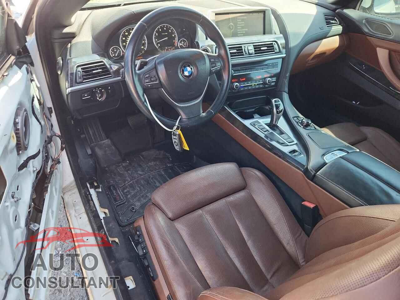BMW 6 SERIES 2012 - WBALW7C59CC618610