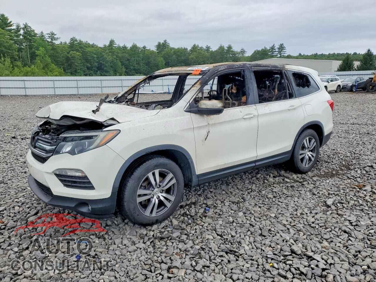 HONDA PILOT 2017 - 5FNYF5H54HB032882