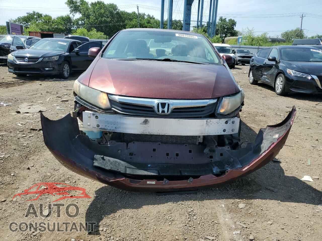 HONDA CIVIC 2012 - 19XFB2F57CE378640