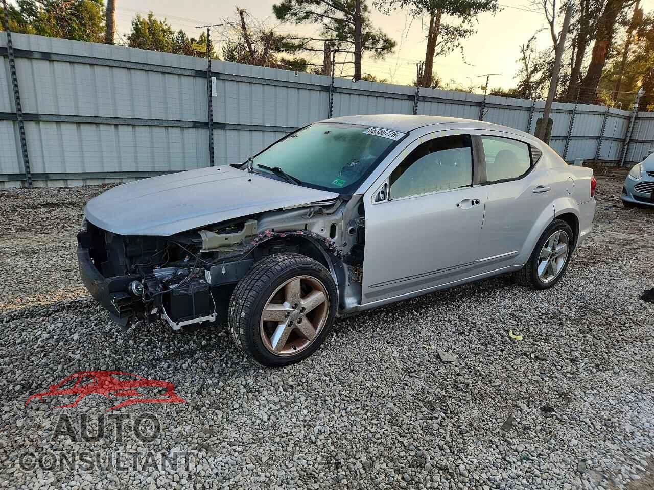 DODGE AVENGER 2012 - 1C3CDZAB9CN155941