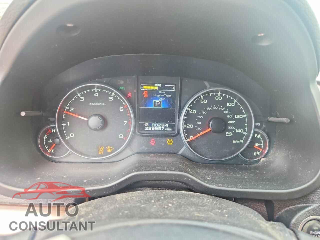 SUBARU OUTBACK 2014 - 4S4BRCPC9E3234476